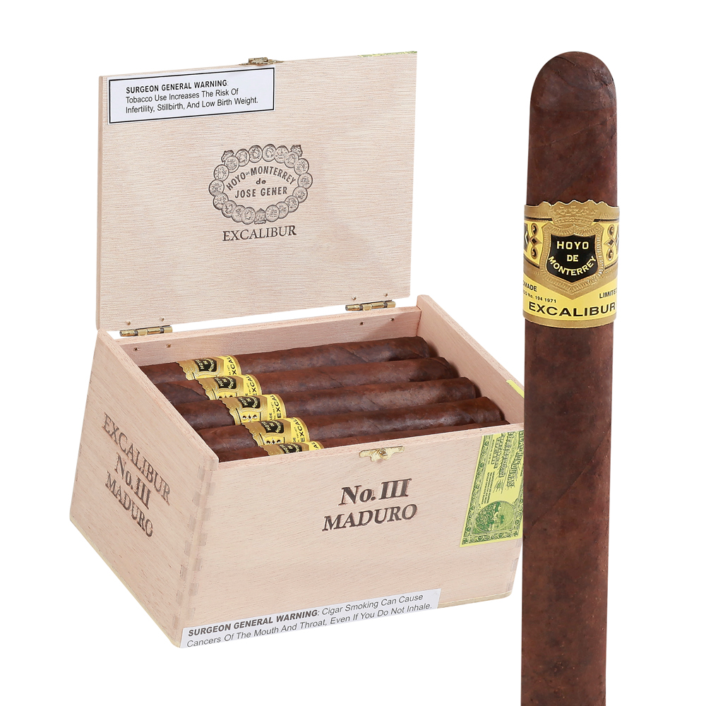 Excalibur Robusto Freshness Pack | No. 3 - Maduro | Box of 20