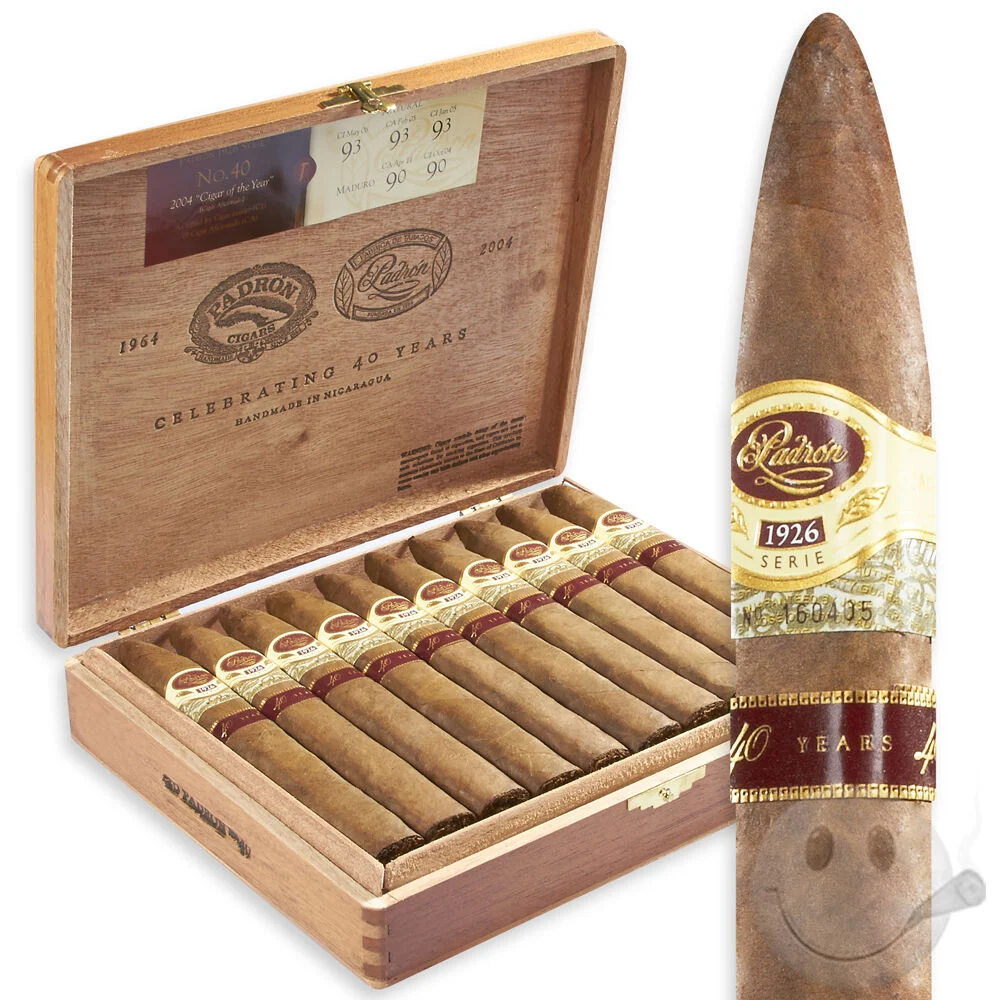 Padron 1926 Series 40th Anniversary | Torpedo - Natural | Box of 20
