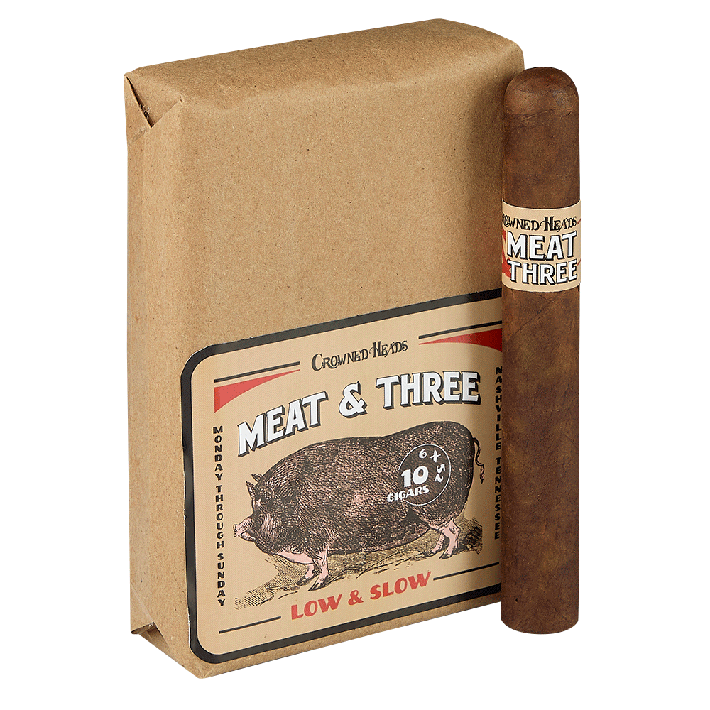 Crowned Heads Meat & Three | Toro | Pack of 10