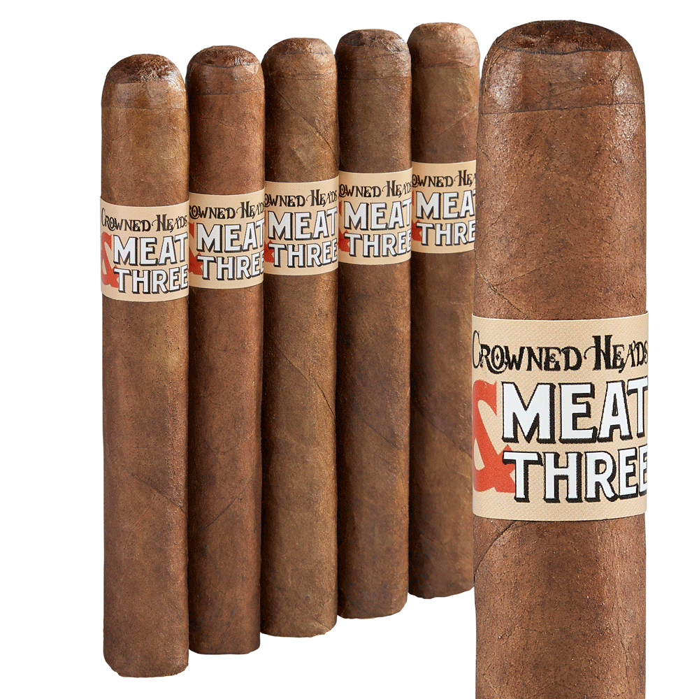 Crowned Heads Meat & Three | Toro | Pack of 5