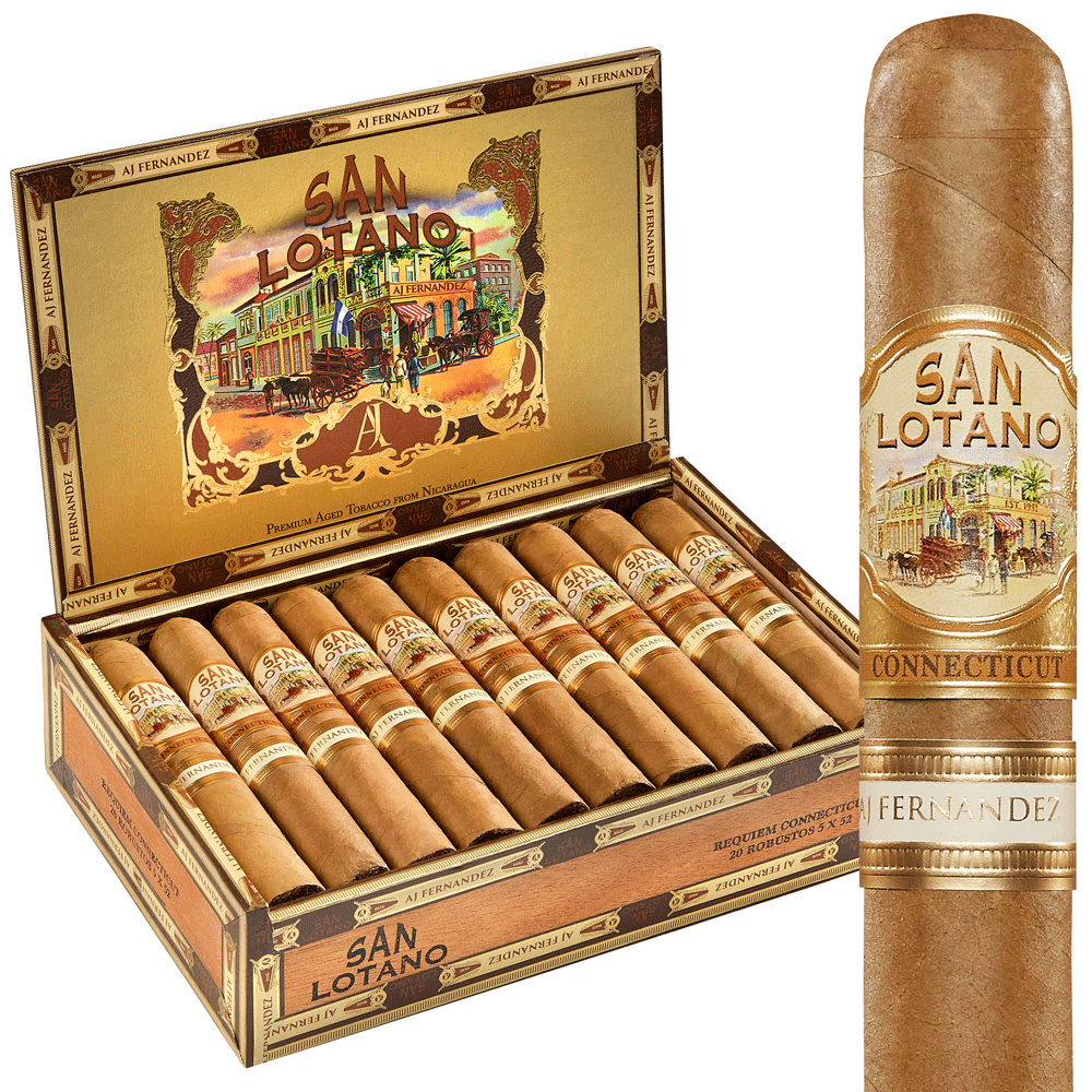 AJ Fernandez San Lotano Requiem Connecticut | Robusto | Box of 20