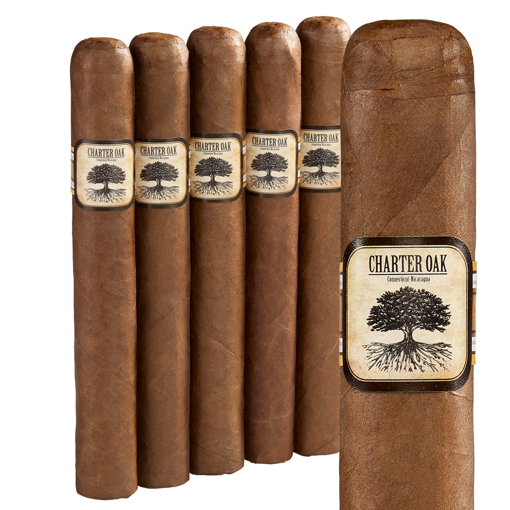 Foundation Charter Oak Habano | Toro | Pack of 5