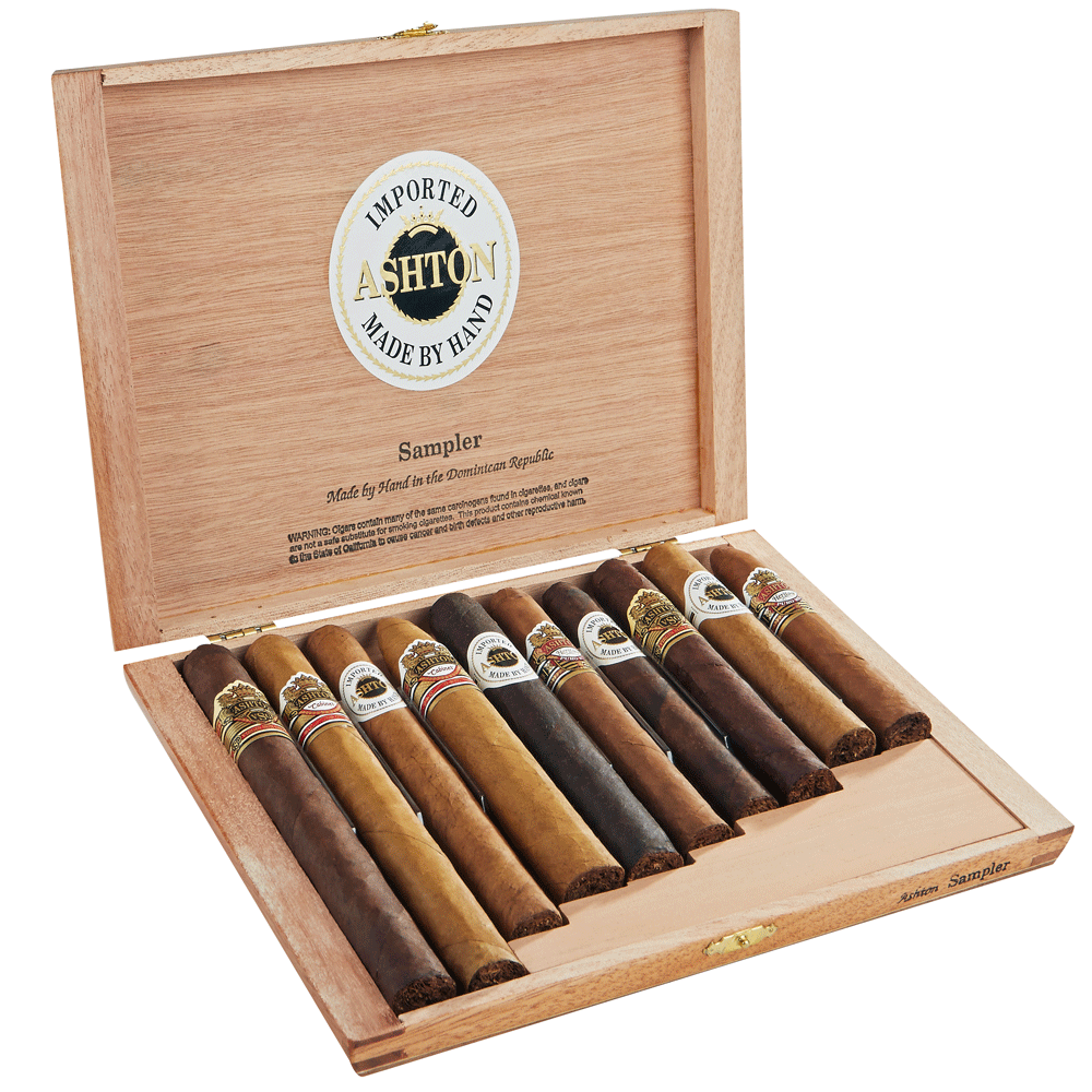 Ashton Sampler Collection - Box of 10 | Ashton Sampler Collection - Box of 10 | 10 Cigars