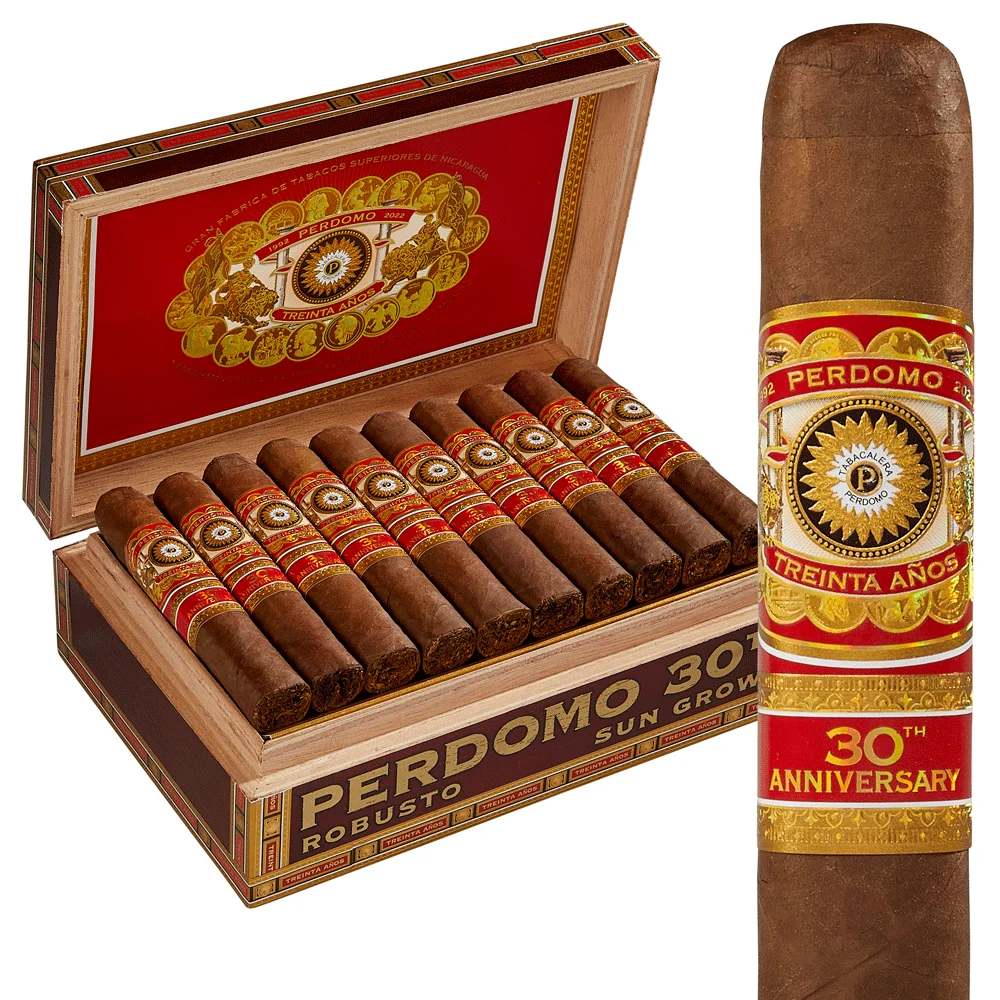 Perdomo 30th Anniversary Box-Pressed Sun Grown | Torpedo | Pack of 5