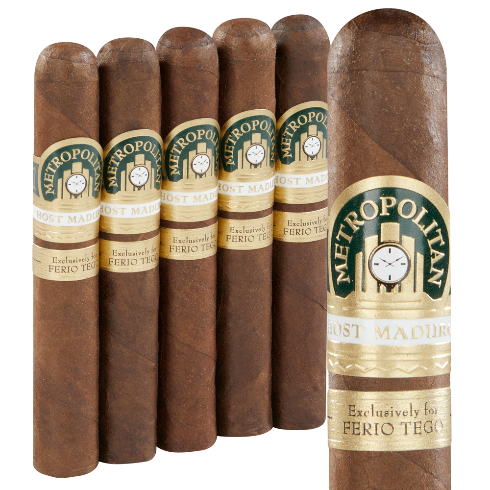 Ferio Tego Metropolitan Host Maduro | Hobart | Pack of 5
