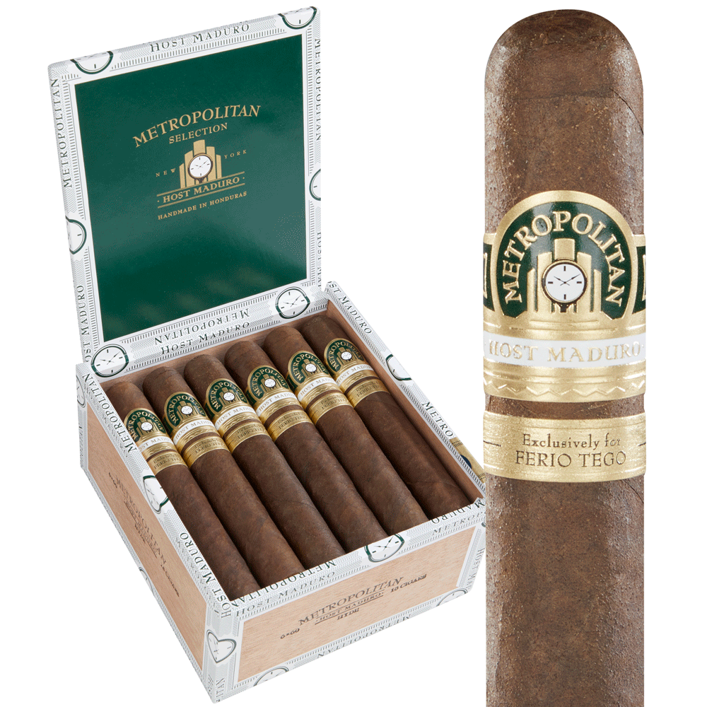 Ferio Tego Metropolitan Host Maduro | Hyde | Box of 18