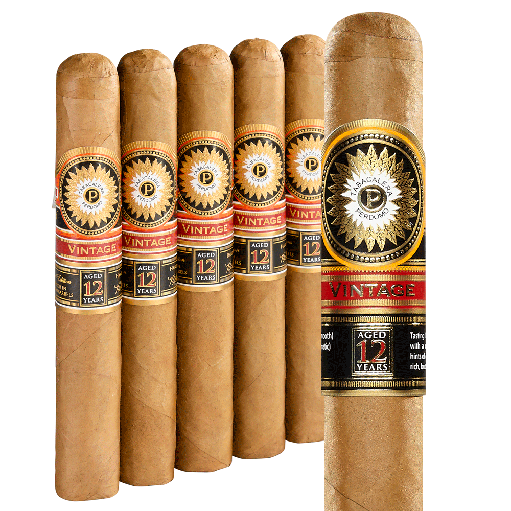 Perdomo Double Aged 12 Year Vintage Connecticut | Epicure | Pack of 5