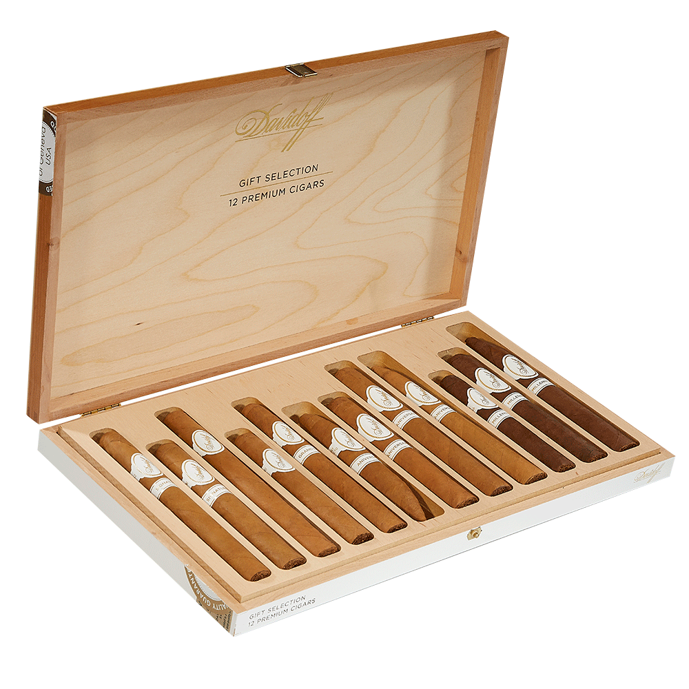 Davidoff 12-Cigar Assortment Box | Davidoff 12-Cigar Assortment Box | 12 Cigars