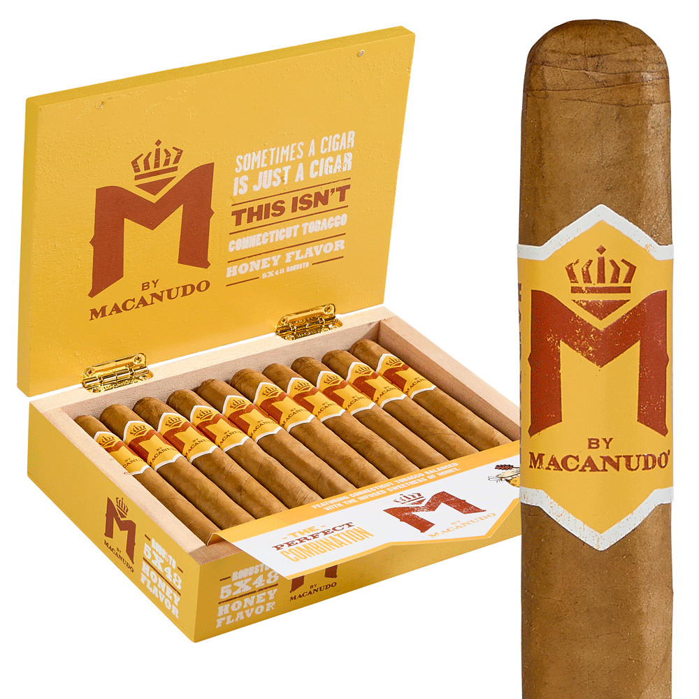 M by Macanudo Honey | Robusto | Box of 20