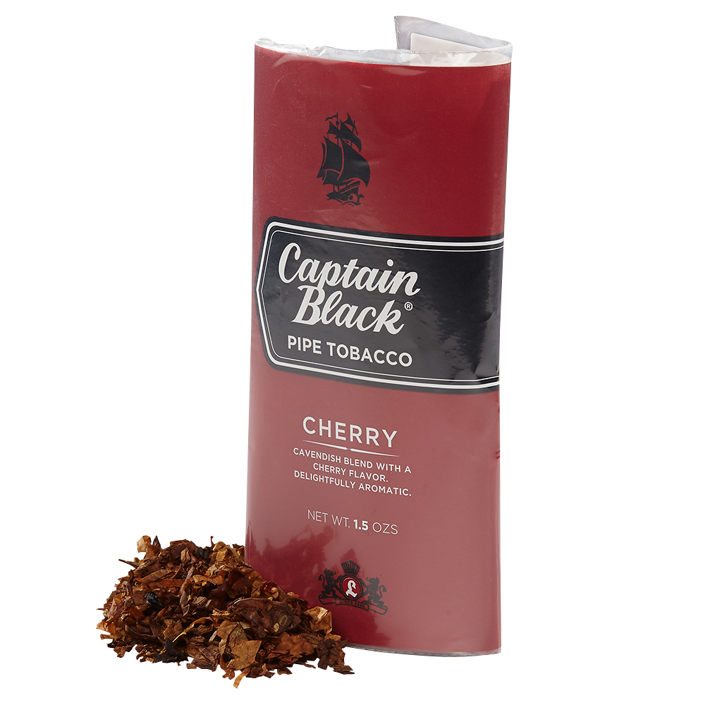 Captain Black Cherry Pipe Tobacco | Captain Black Cherry Pipe Tobacco | 1.5 Ounce Pouch