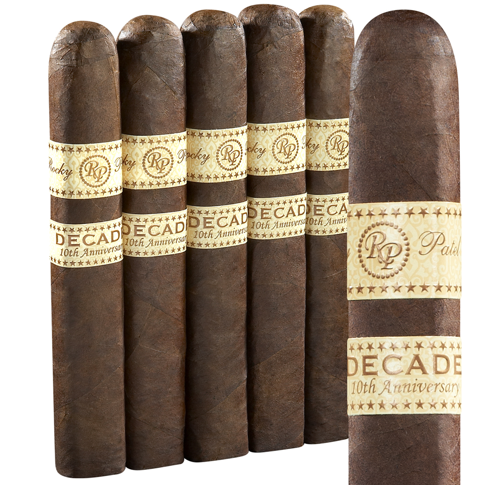 Rocky Patel Decade Cigars | Robusto | Pack of 5