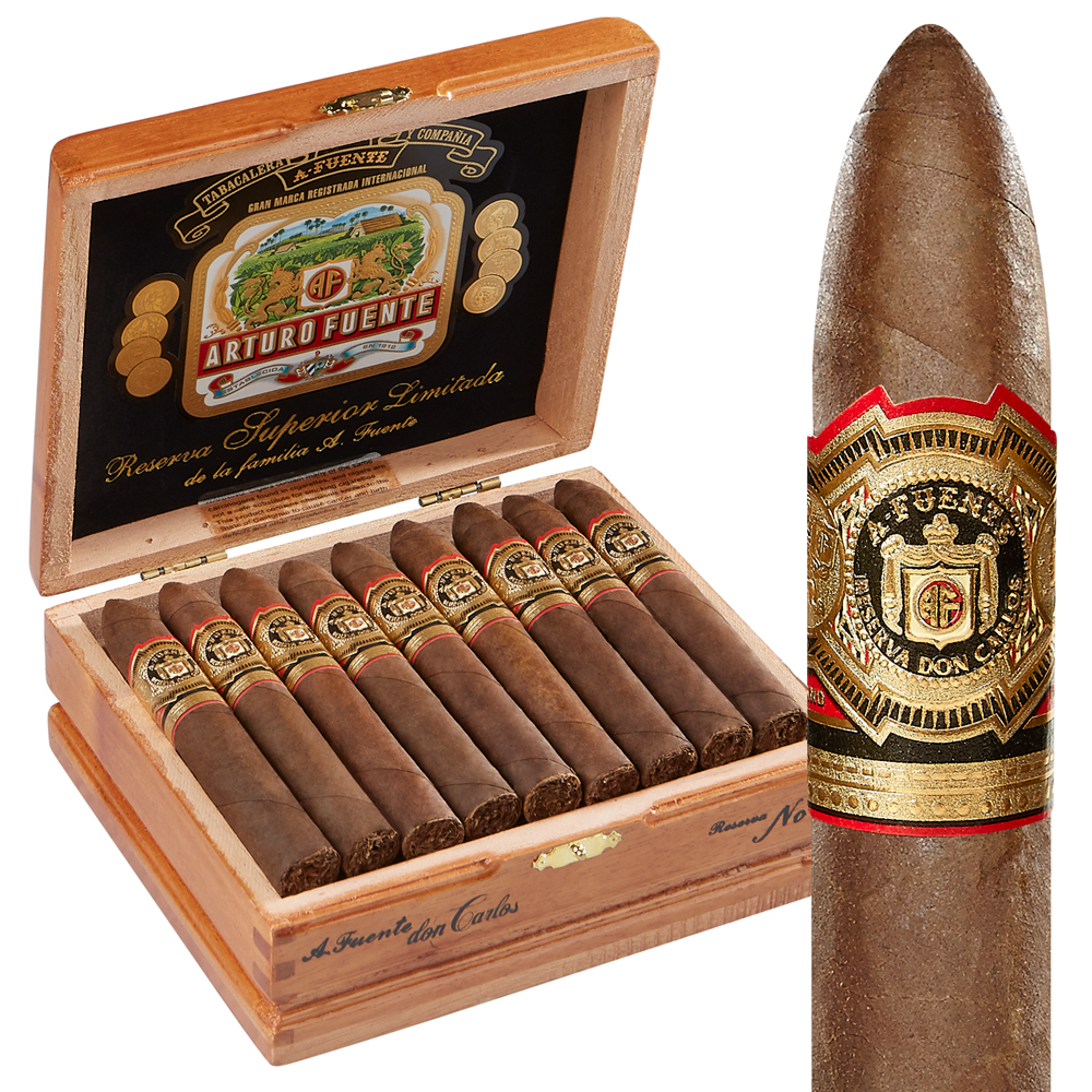 Arturo Fuente Don Carlos | No. 4 - Belicoso | Box of 25