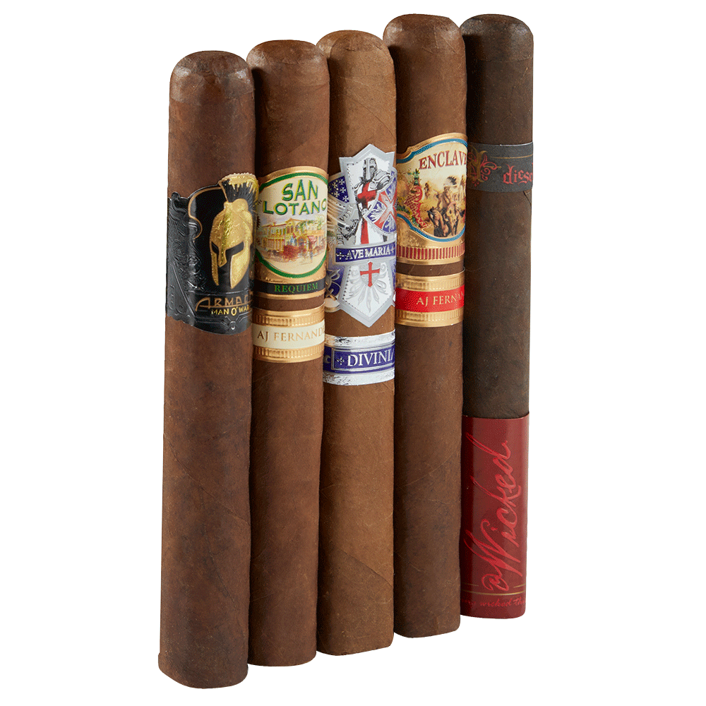 AJ Fernandez Premium Sampler | AJ Fernandez Premium Sampler | 5 Cigars