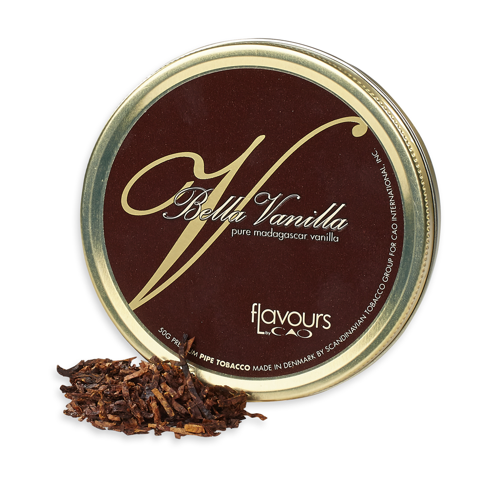 CAO Bella Vanilla Pipe Tobacco | CAO Bella Vanilla Pipe Tobacco | 1.75 Ounce Tin
