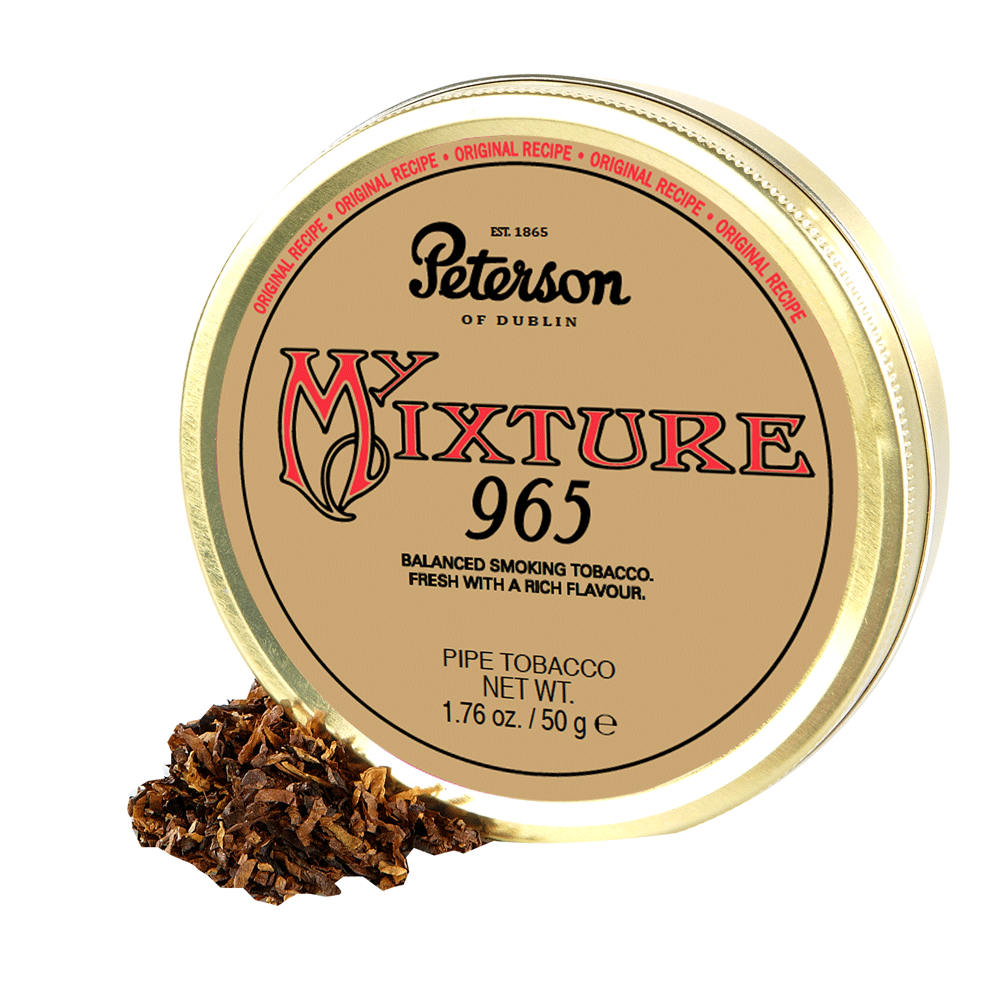 Peterson My Mixture 965 Pipe Tobacco | Peterson My Mixture 965 Pipe Tobacco | 1.75 Ounce Tin