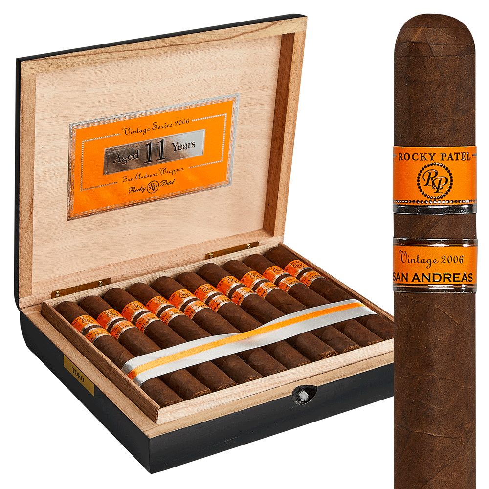 Rocky Patel Vintage 2006 San Andreas Churchill | Toro | Box of 20