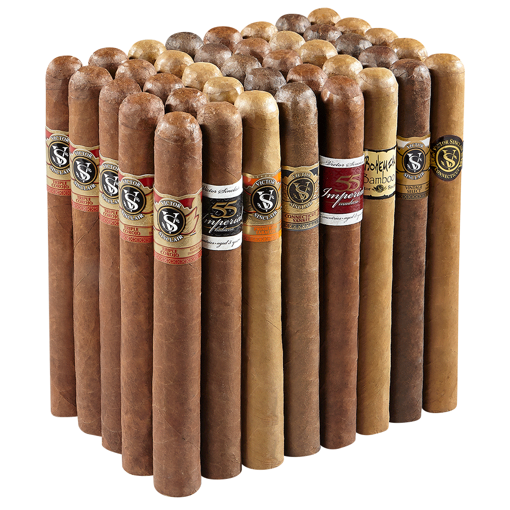 Victor Sinclair Churchill Motherlode Sampler | Victor Sinclair Churchill Motherlode Sampler | 40 Cigars