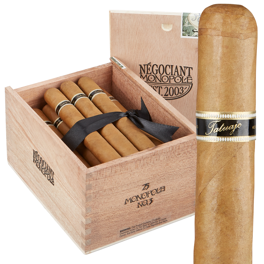 Tatuaje Negociant Monopole | Monopole No. 3 Short Churchill | Box of 25