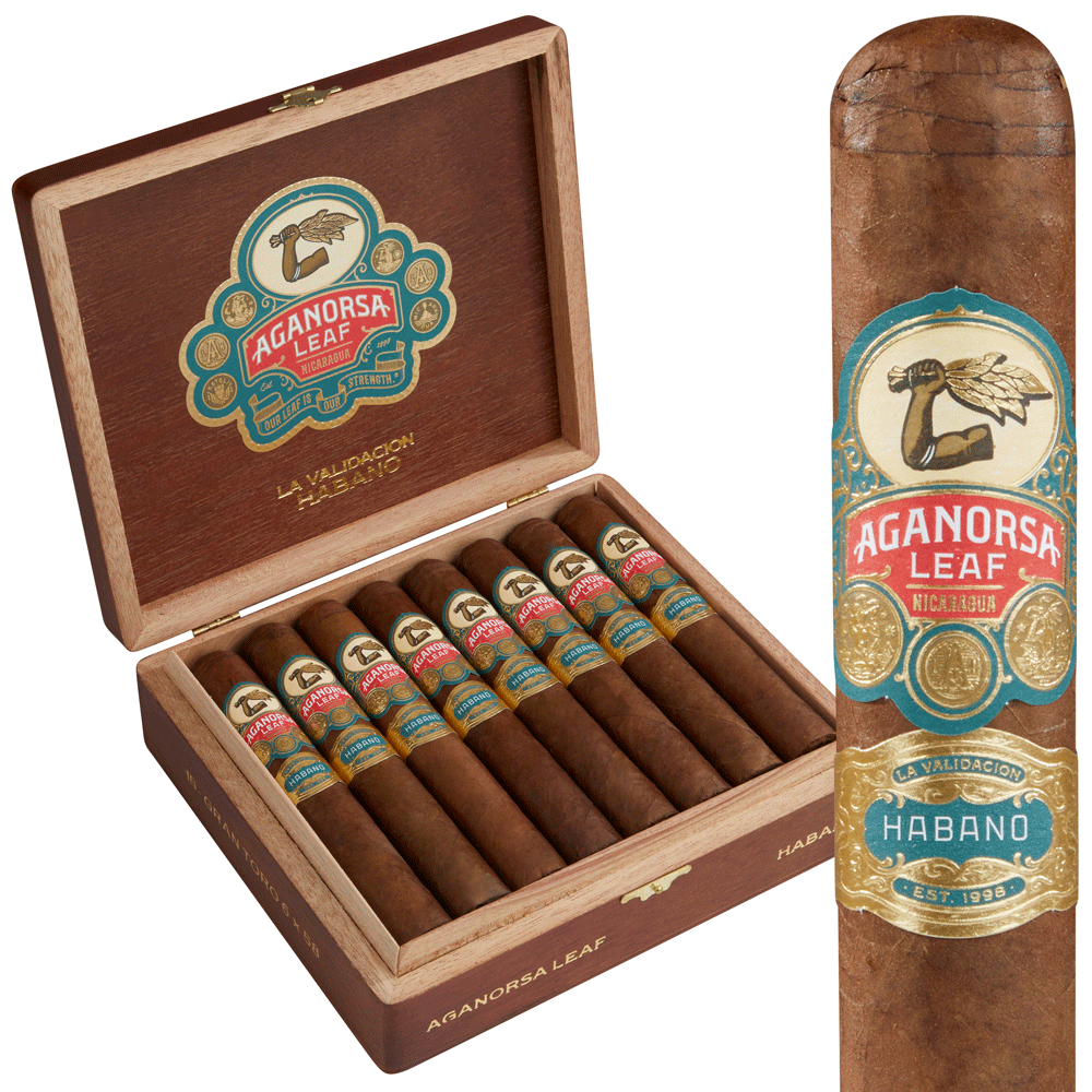 Aganorsa Leaf La Validacion Habano | Gran Toro BP | Box of 15