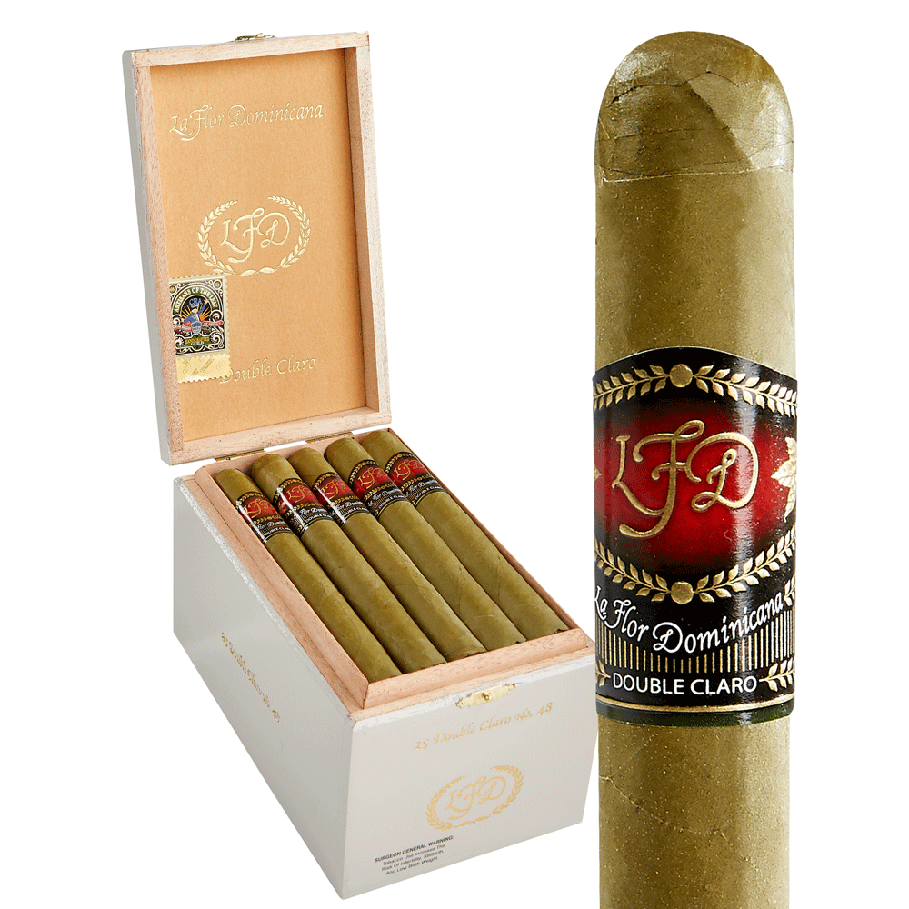 La Flor Dominicana Double Claro | No. 48 | Box of 25