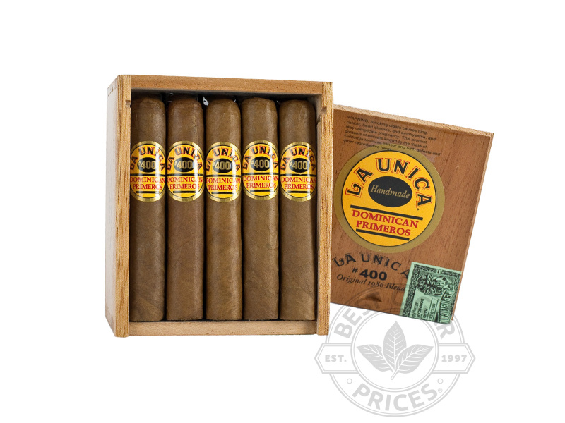 La Unica #400 Natural - 20 Cigars