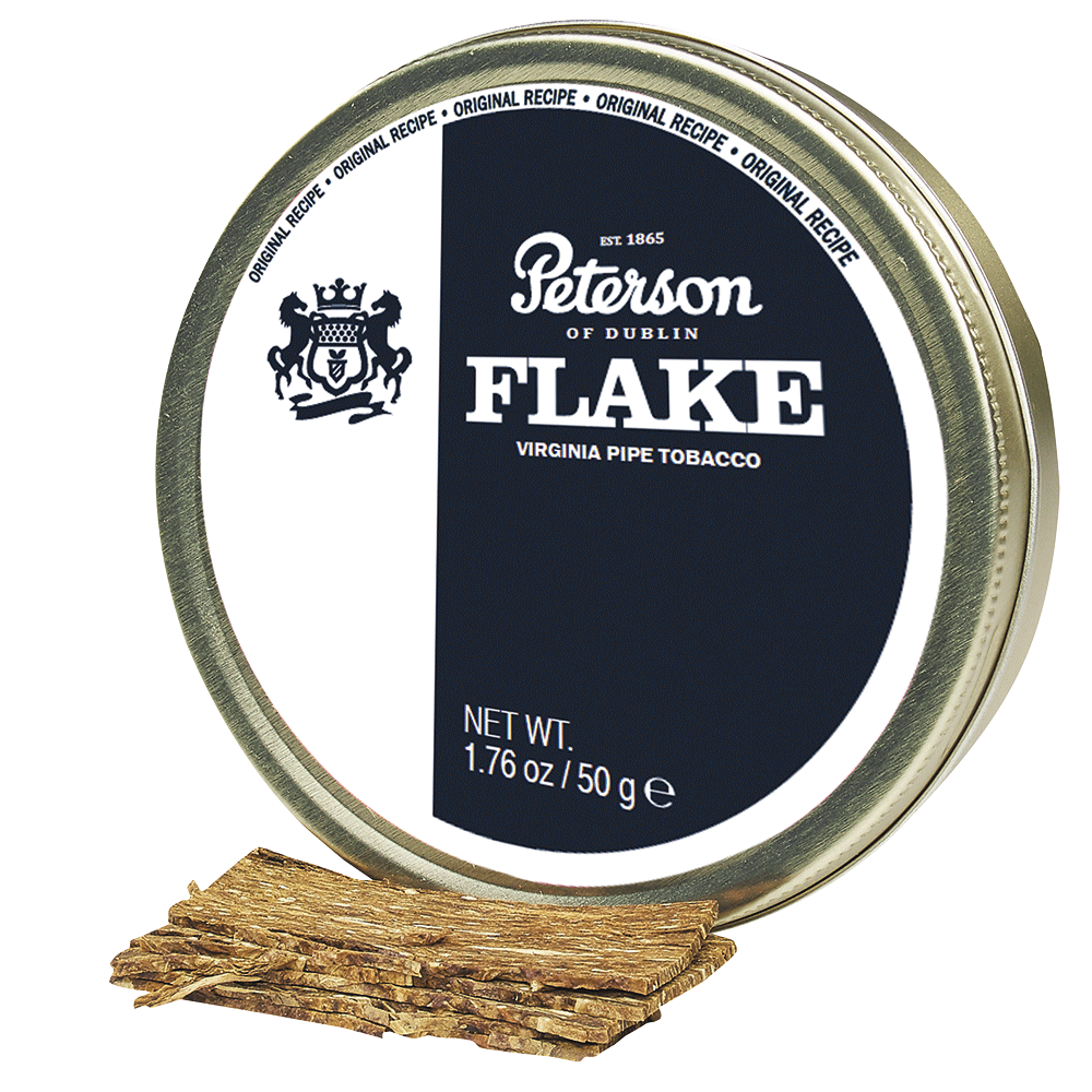 Peterson Flake Pipe Tobacco | Peterson Flake Pipe Tobacco | 1.75 Ounce Tin