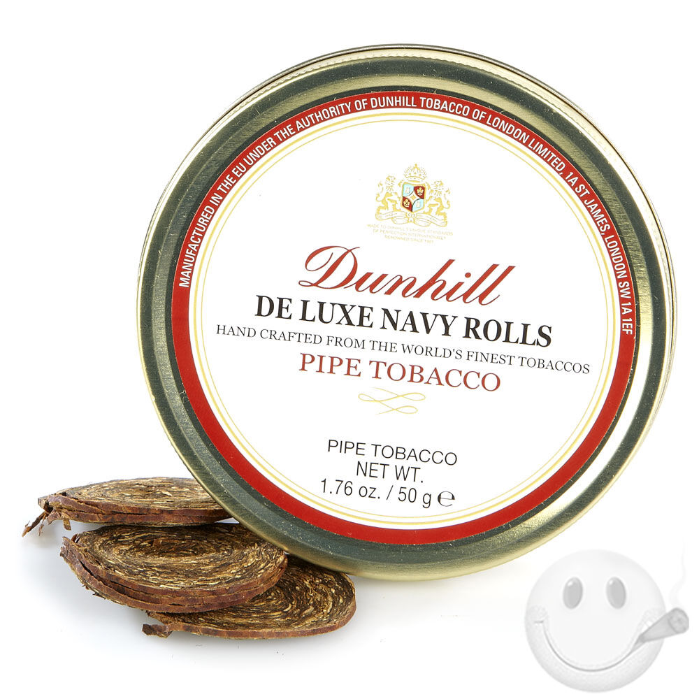 Peterson De Luxe Navy Roll Pipe Tobacco | Peterson De Luxe Navy Roll Pipe Tobacco | 1.75 Ounce Tin