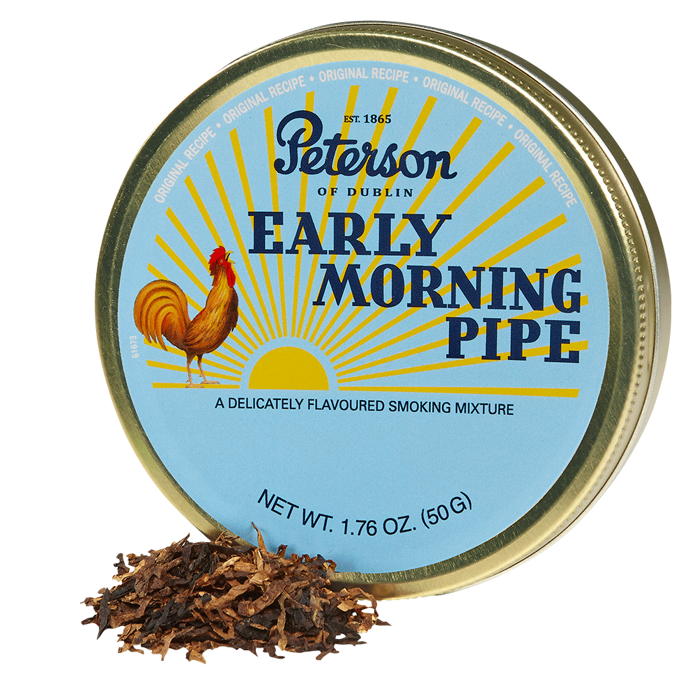 Peterson Early Morning Pipe Tobacco | Peterson Early Morning Pipe Tobacco | 1.75 Ounce Tin