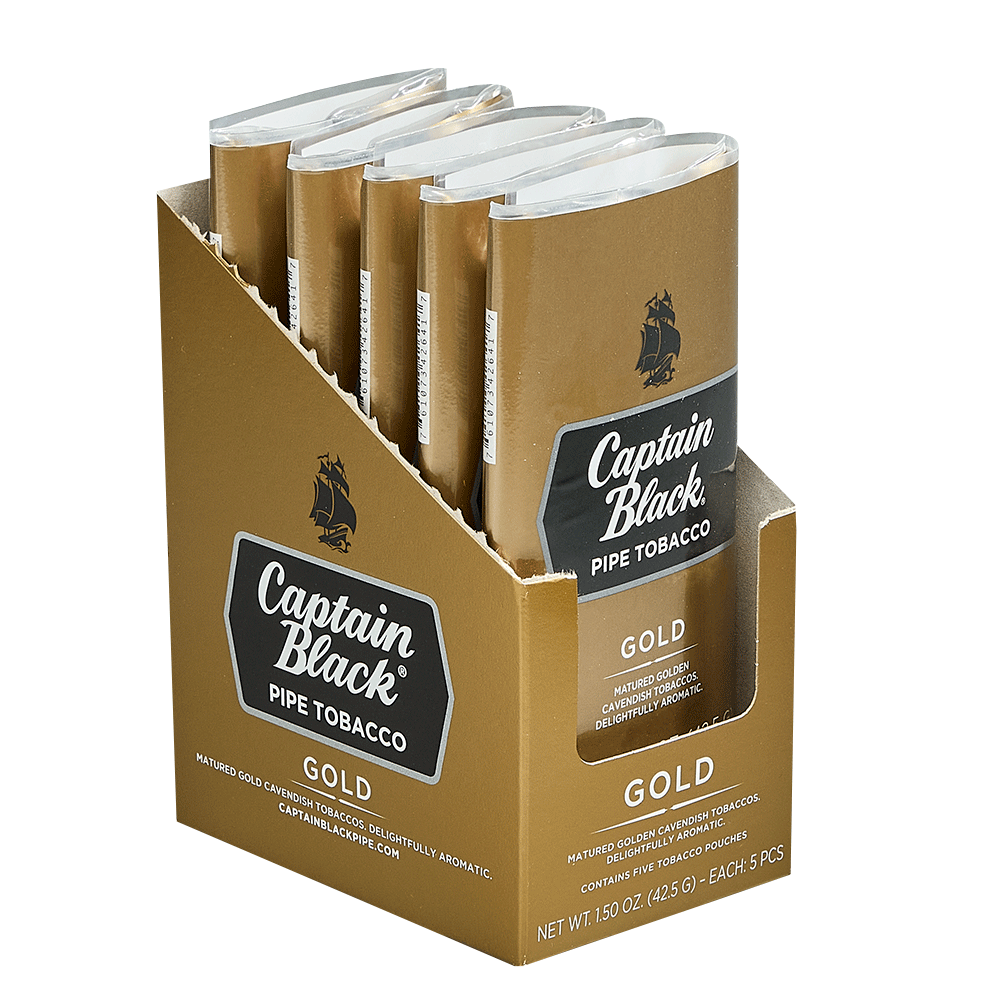 Captain Black Gold Pipe Tobacco | Captain Black Gold Pipe Tobacco | 1.5 Ounce Pouch