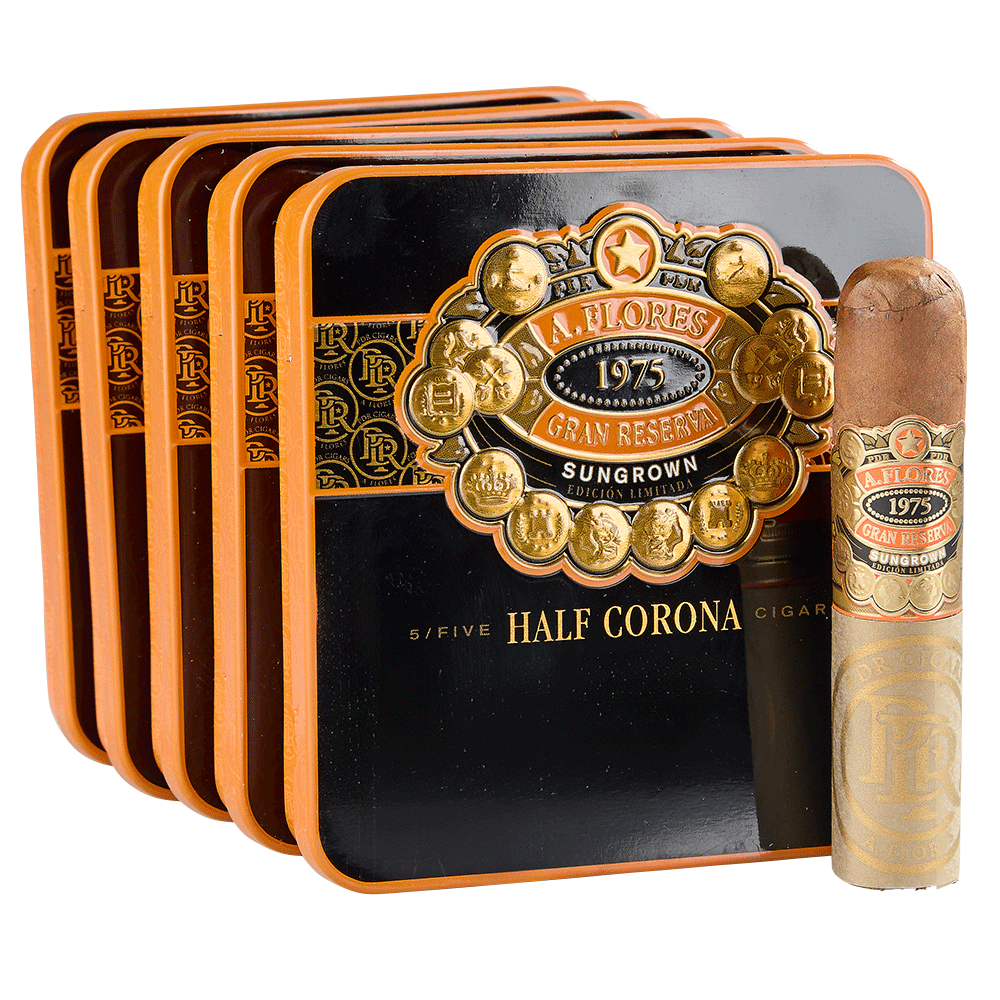 A. Flores Gran Reserva Sun Grown | Half Corona | Pack of 25