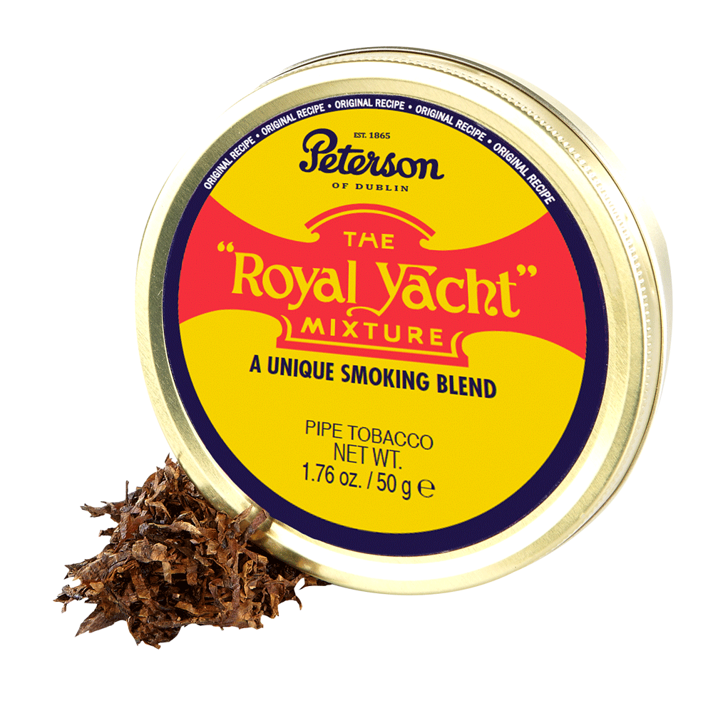 Peterson The Royal Yacht Pipe Tobacco | Peterson The Royal Yacht Pipe Tobacco | 1.75 Ounce Tin