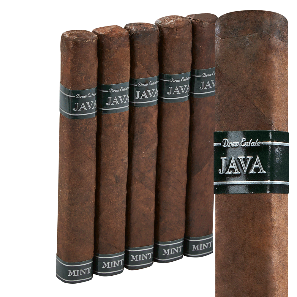 Java Mint by Drew Estate | Robusto - Mint | Pack of 5