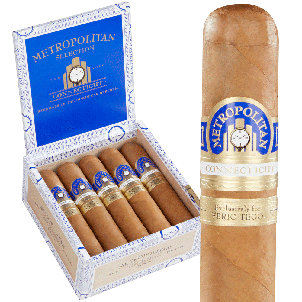 Ferio Tego Metropolitan Connecticut | Banker | Box of 10