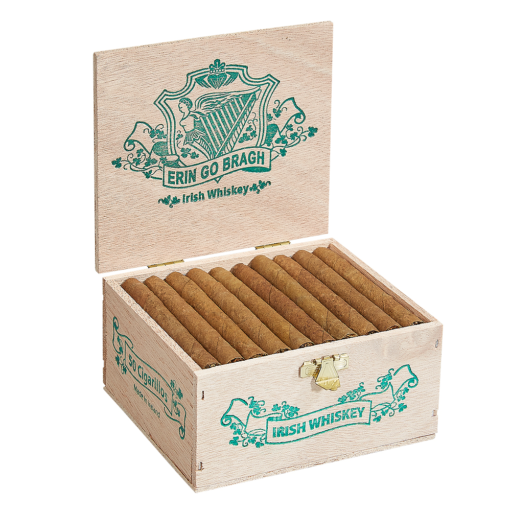 Erin Go Bragh | Cigarillos - Irish Whiskey Natural | Box of 50