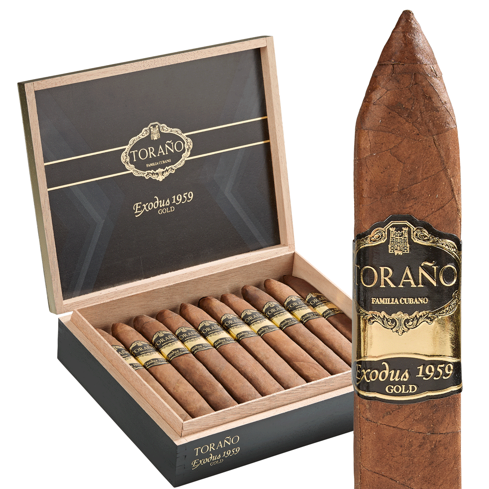 Torano Exodus Gold 1959 | Torpedo | Box of 20