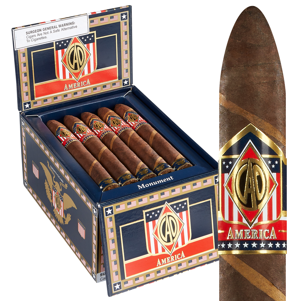 CAO America | Monument | Box of 20
            
                
                    
                         + 8 Cigars