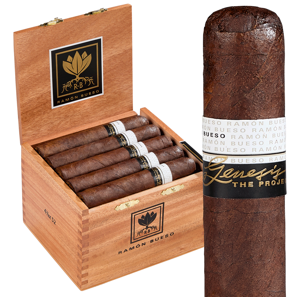 Ramon Bueso Genesis The Project | Robusto | Box of 20
            
                
                    
                         + 5 Cigars