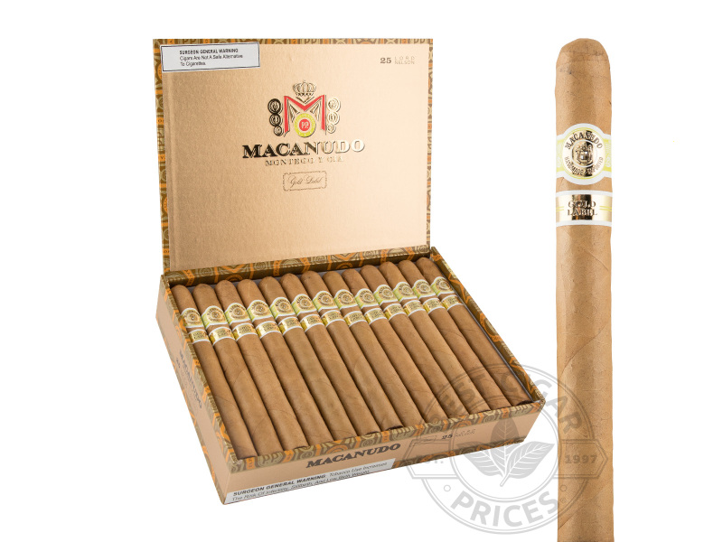 Macanudo Gold Label Lord Nelson - 25 Cigars