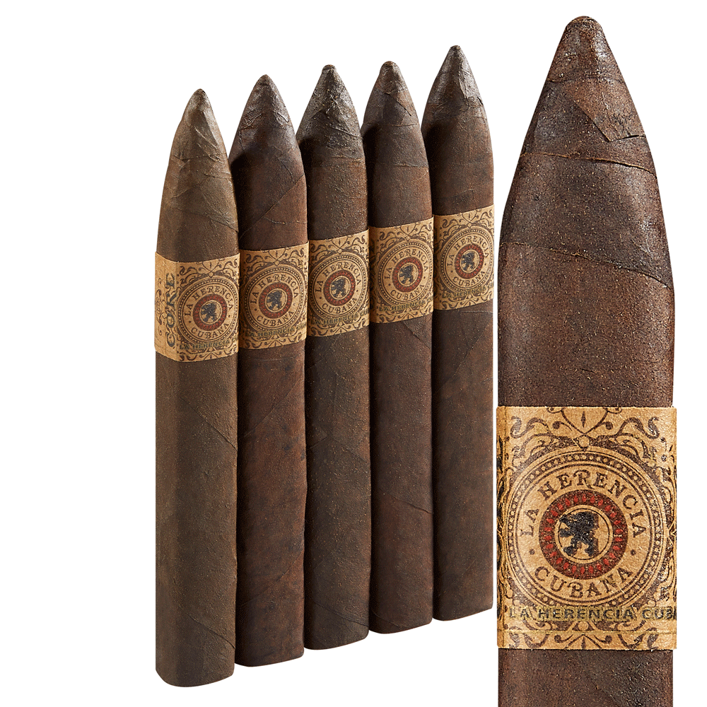La Herencia Cubana CORE | Belicoso | Pack of 5
