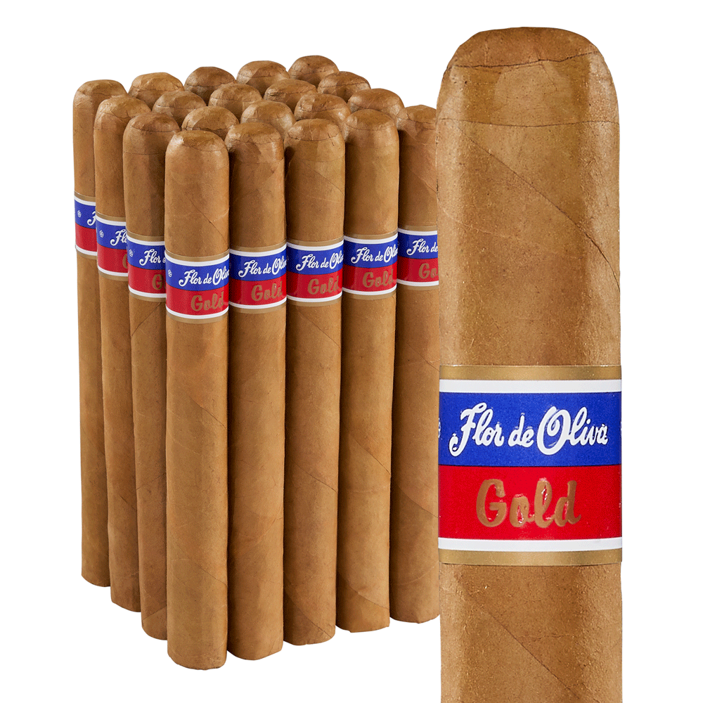 Flor de Oliva Gold | Churchill | Pack of 20