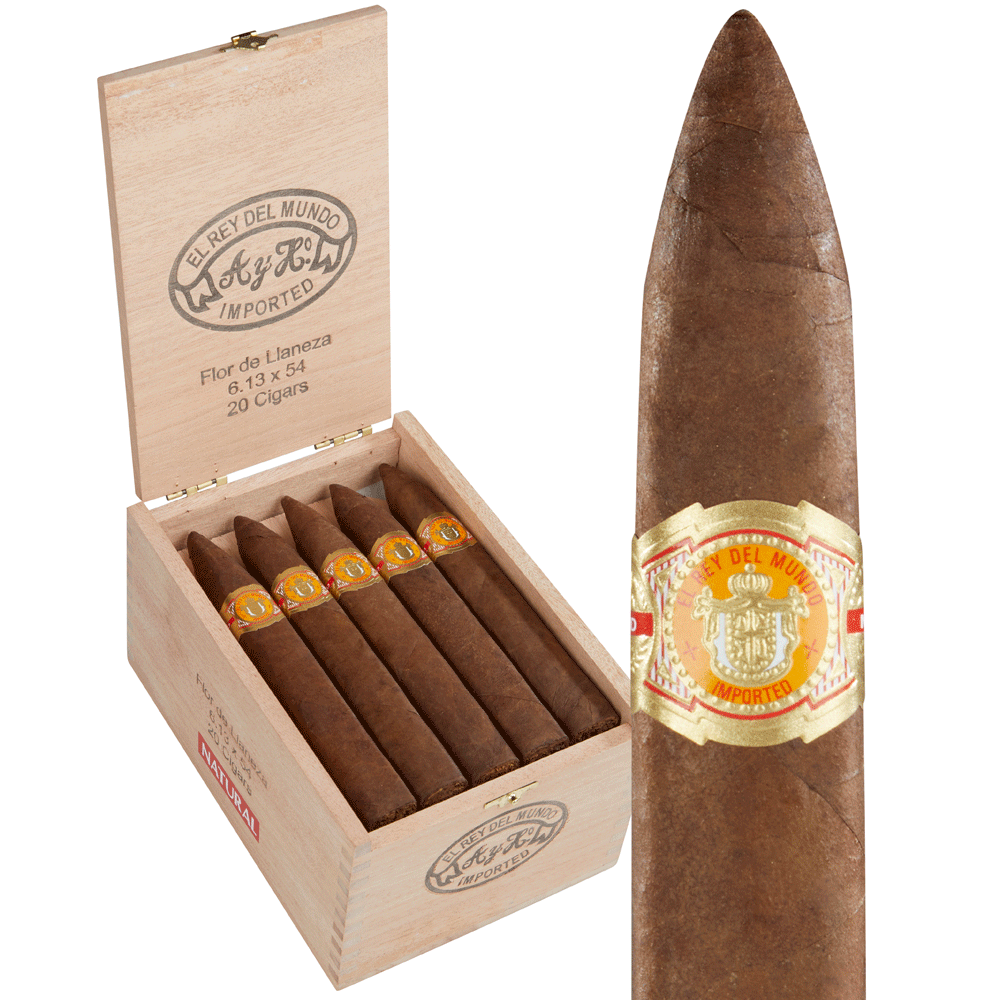 El Rey del Mundo Naturals | Flor De Llaneza | Box of 20