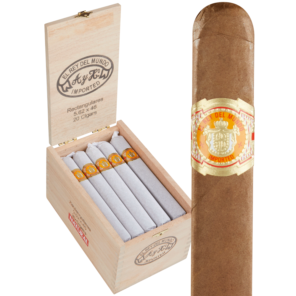 El Rey del Mundo Naturals | Rectangulare | Box of 20