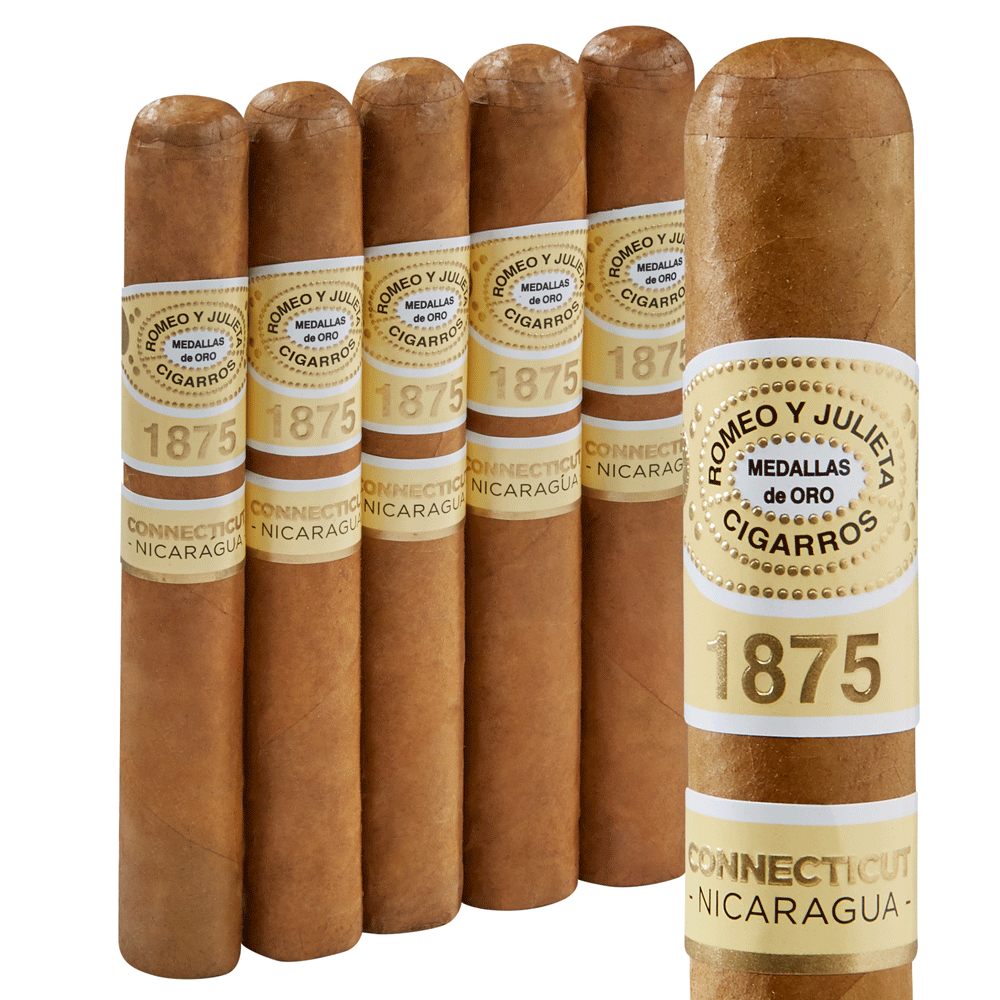 Romeo y Julieta 1875 Connecticut Nicaragua | Toro | Pack of 5