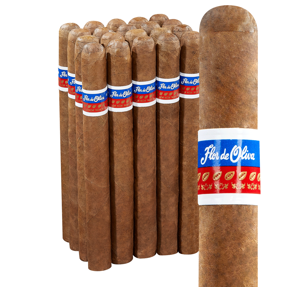 Flor de Oliva Maduro | Lonsdale - Natural | Pack of 20