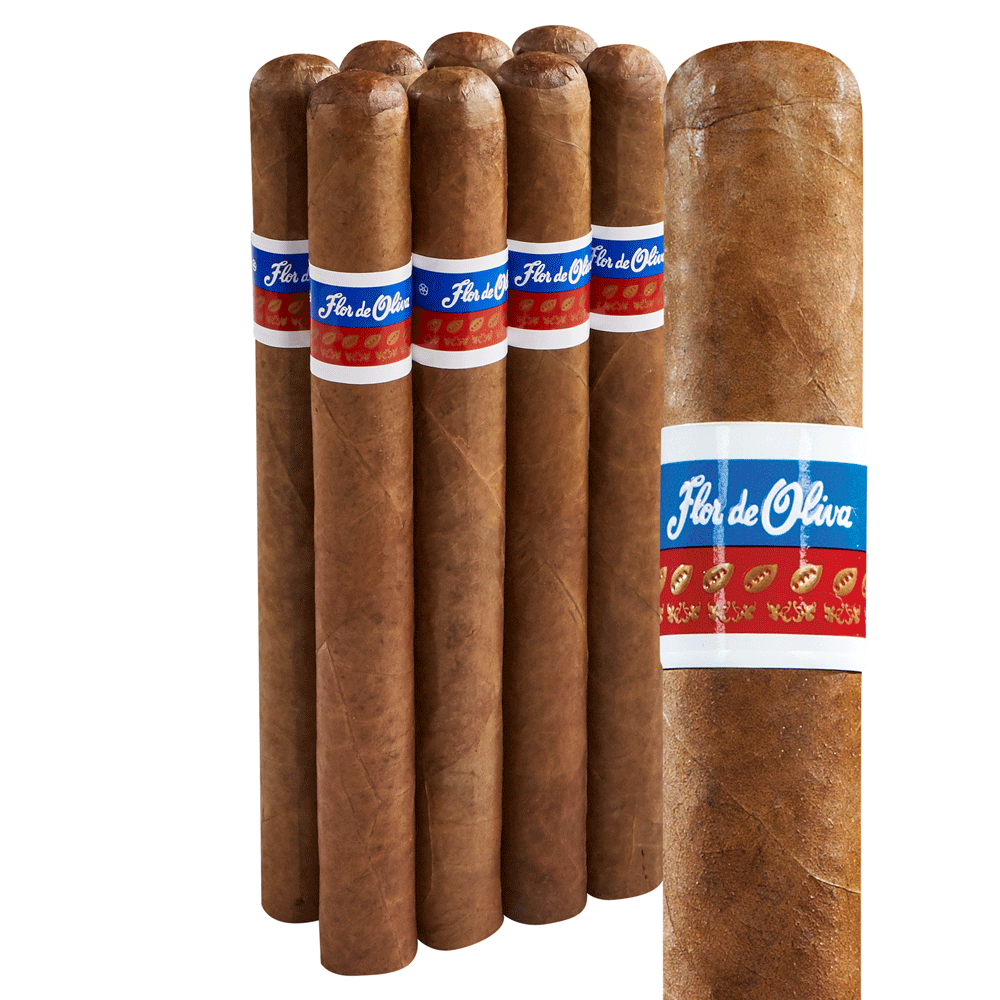 Flor de Oliva Maduro | Giants 1066 - Natural | Pack of 8
