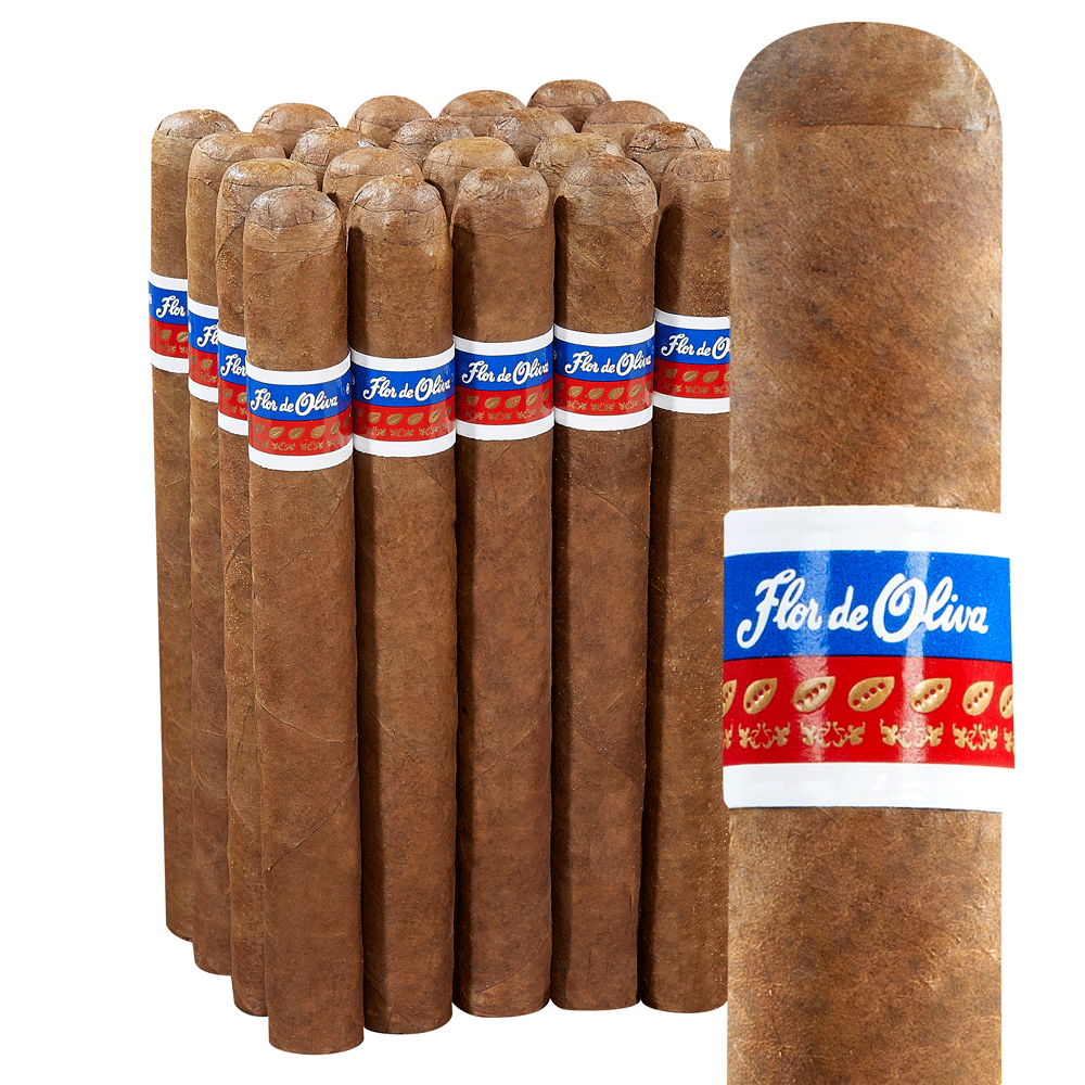 Flor de Oliva Maduro | Gigante (Presidente) - Natural | Pack of 20