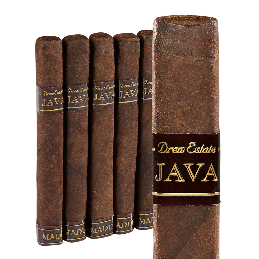 Java by Drew Estate | Corona - Maduro | Pack of 5