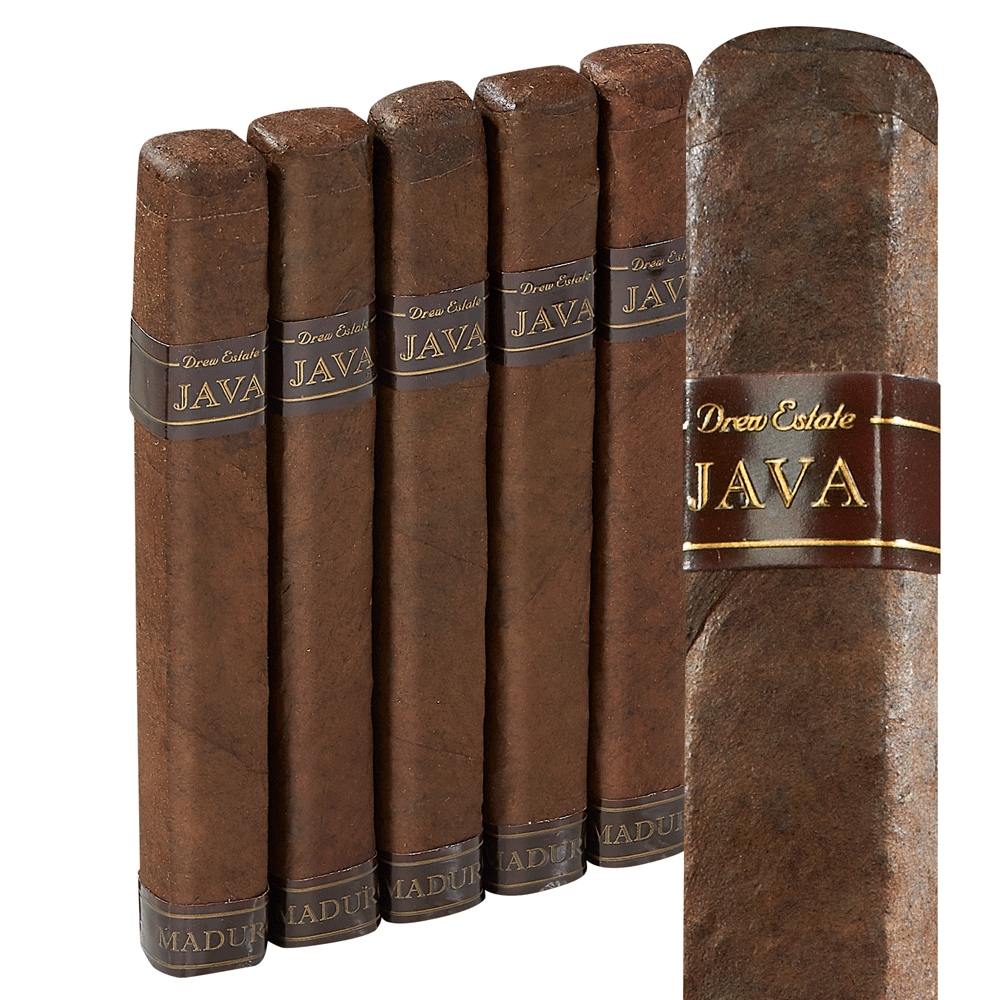 Java by Drew Estate | Robusto - Maduro | Pack of 5