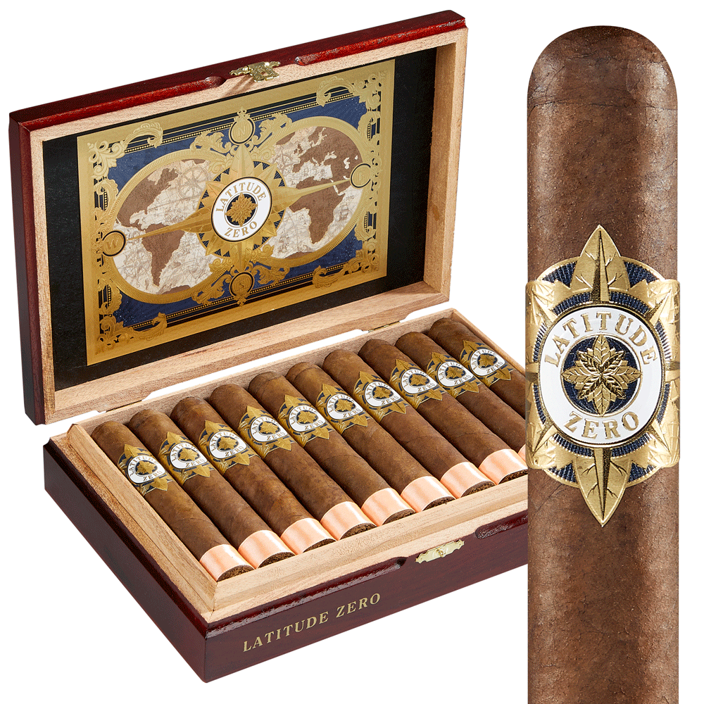 Latitude Zero | Robusto | Box of 20
            
                
                    
                         + 5 Cigars