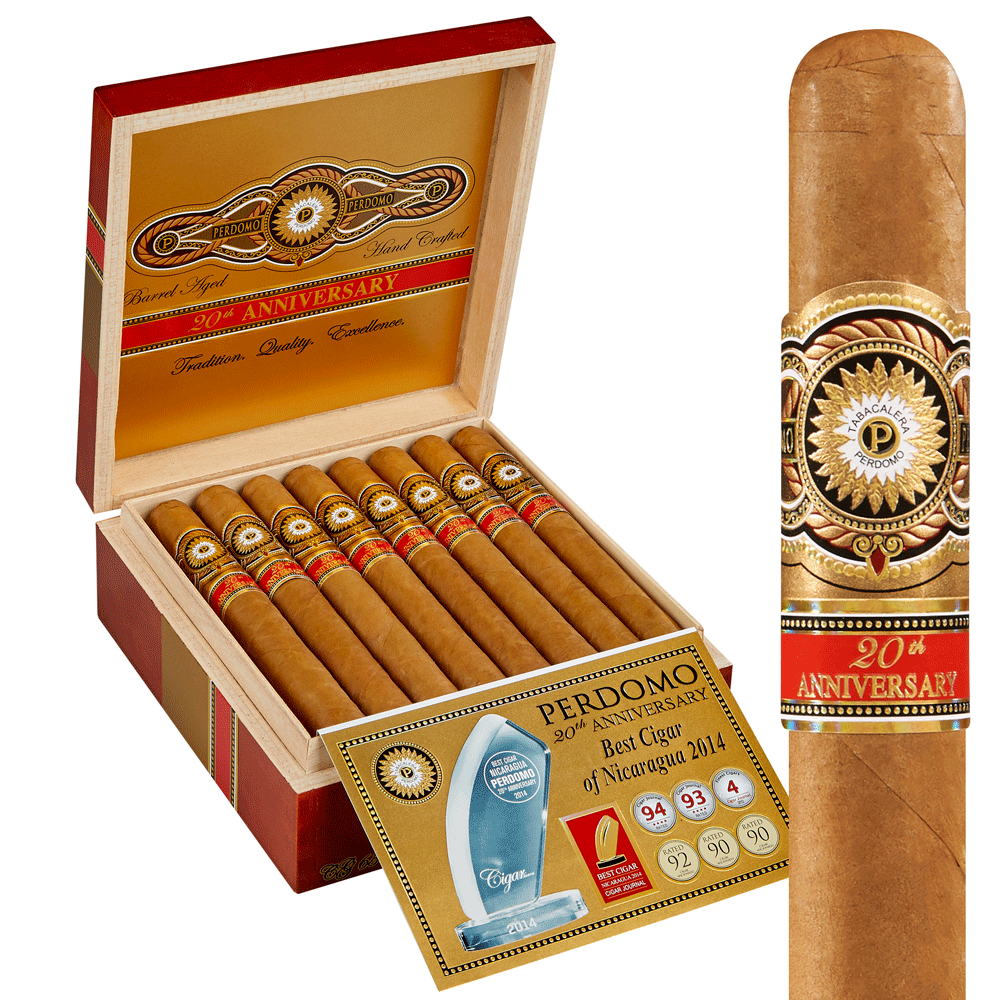 Perdomo 20th Anniversary Connecticut | Corona Grande | Box of 24